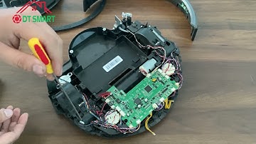 Hướng dẫn thay cảm biến chống rơi robot hút bụi Ecovacs deebot Dd35, Dd37