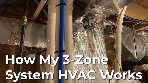 [Quick Video] How 3-Zone HVAC (Heating and Cooling) Works in My Home
