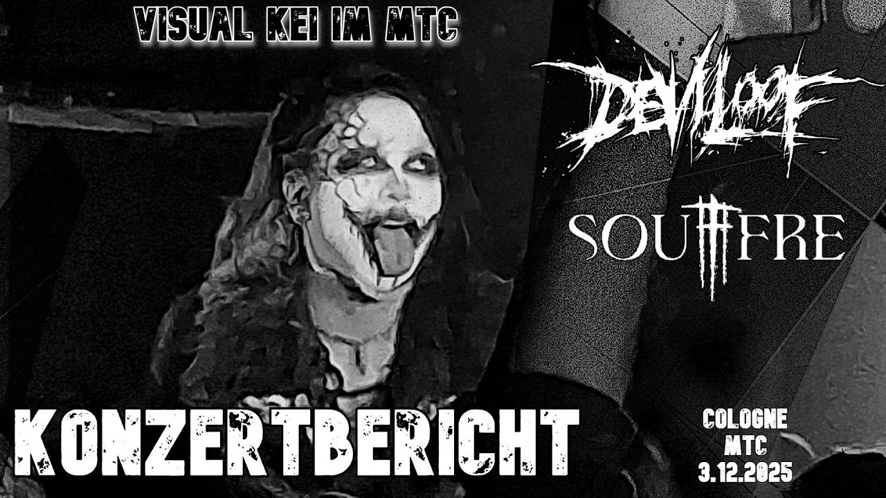 DEVILOOF UND SOU(f)FRE HABEN DAS MTC ZERLEGT | VISUAL KEI LIVE IN KÖLN | DEATHCORE | METALCORE