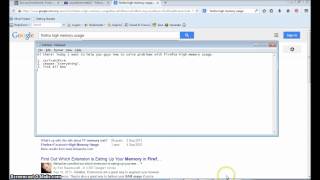 How to solve firefox high memory usage up 1gb i think it also work for
cpu as clearing the cache and cookies helps a lot. 1. ctrl+shift...