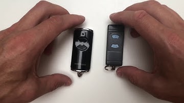 Programmation de la télécommande HÖRMANN HSE2 868 BS