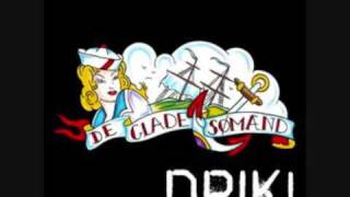 Video thumbnail of "De Glade Sømænd Drik with lyric"