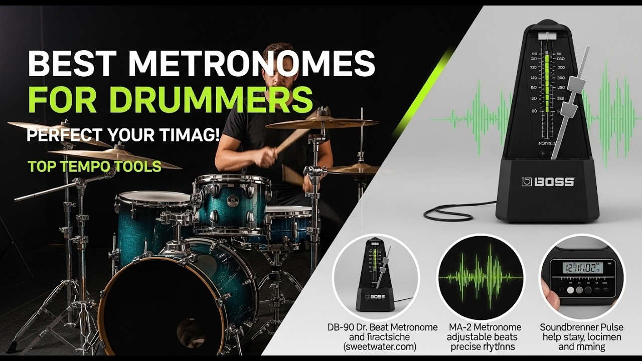 TOP 5 Best Metronomes For Drummers 2026 | Metronomes For Drummers Tested And Ranked