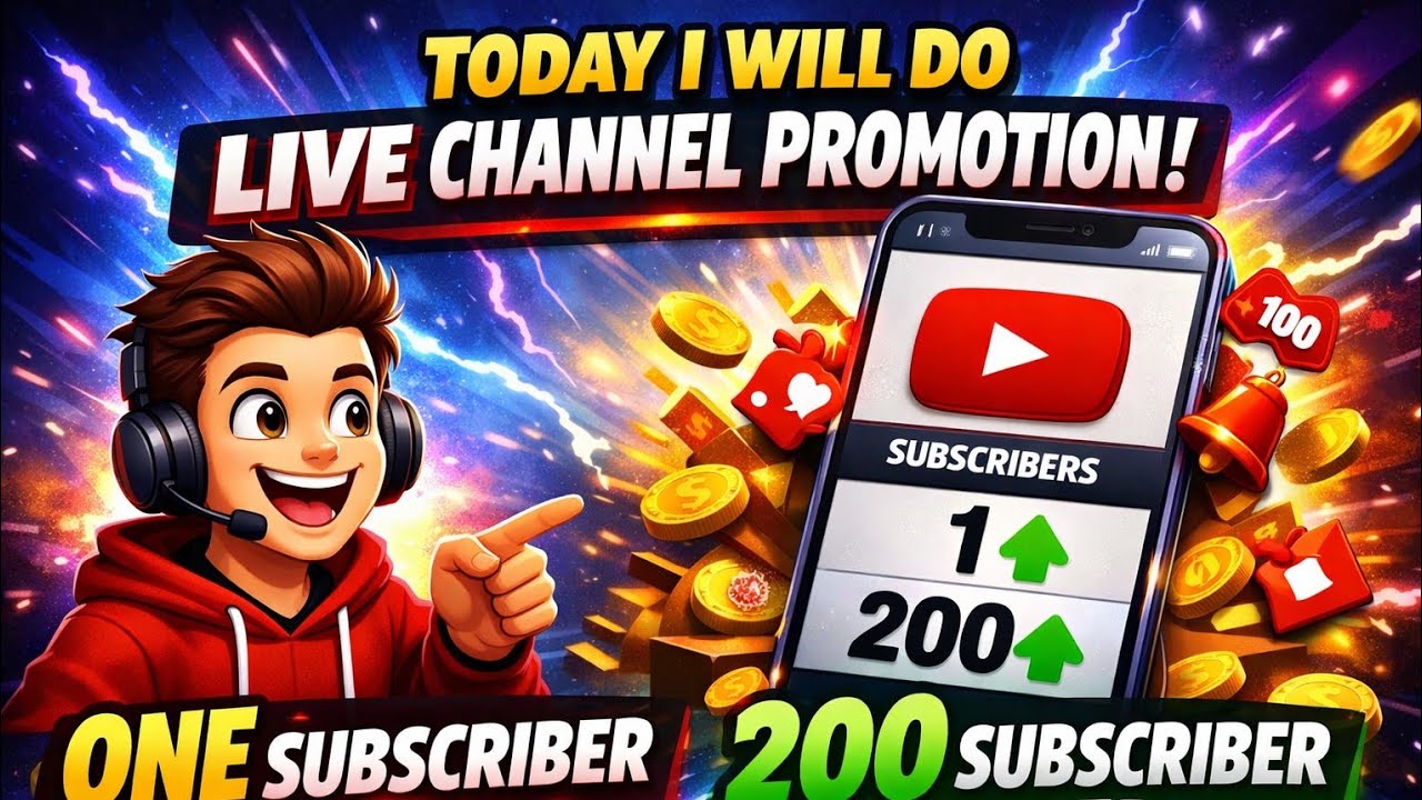 live channel promotion by Raghav