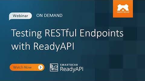 Testing RESTful Endpoints with ReadyAPI