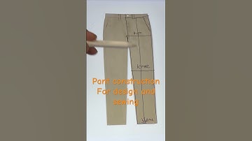 The secrets behind perfect pant making #fashion