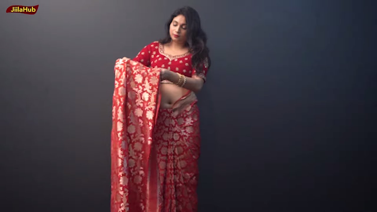 How to wear heavy silk saree perfectly- टाइट फिटिंग वाली साड़ी कैसे पहने-5 मिनट में साड़ी पहनना सीखे
