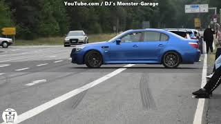 Bmw E60 M5 V10 Drift Nurburgring Tankstelle