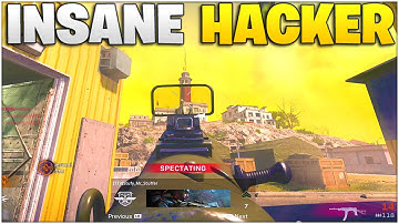The Most Insane HACKER Ever on Rebirth Island... (Spectating - Warzone)