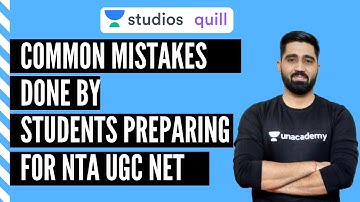 Common Mistakes Done by Students Preparing for NTA - UGC NET 2020 | Lalit Yadav
