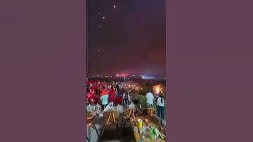 Drone show gone wrong.