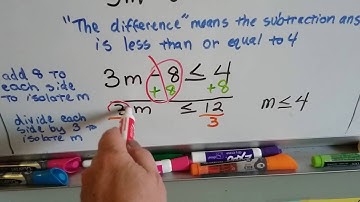 Intro Algebra Word Problems #31a - Write, solve equations for Inequalities