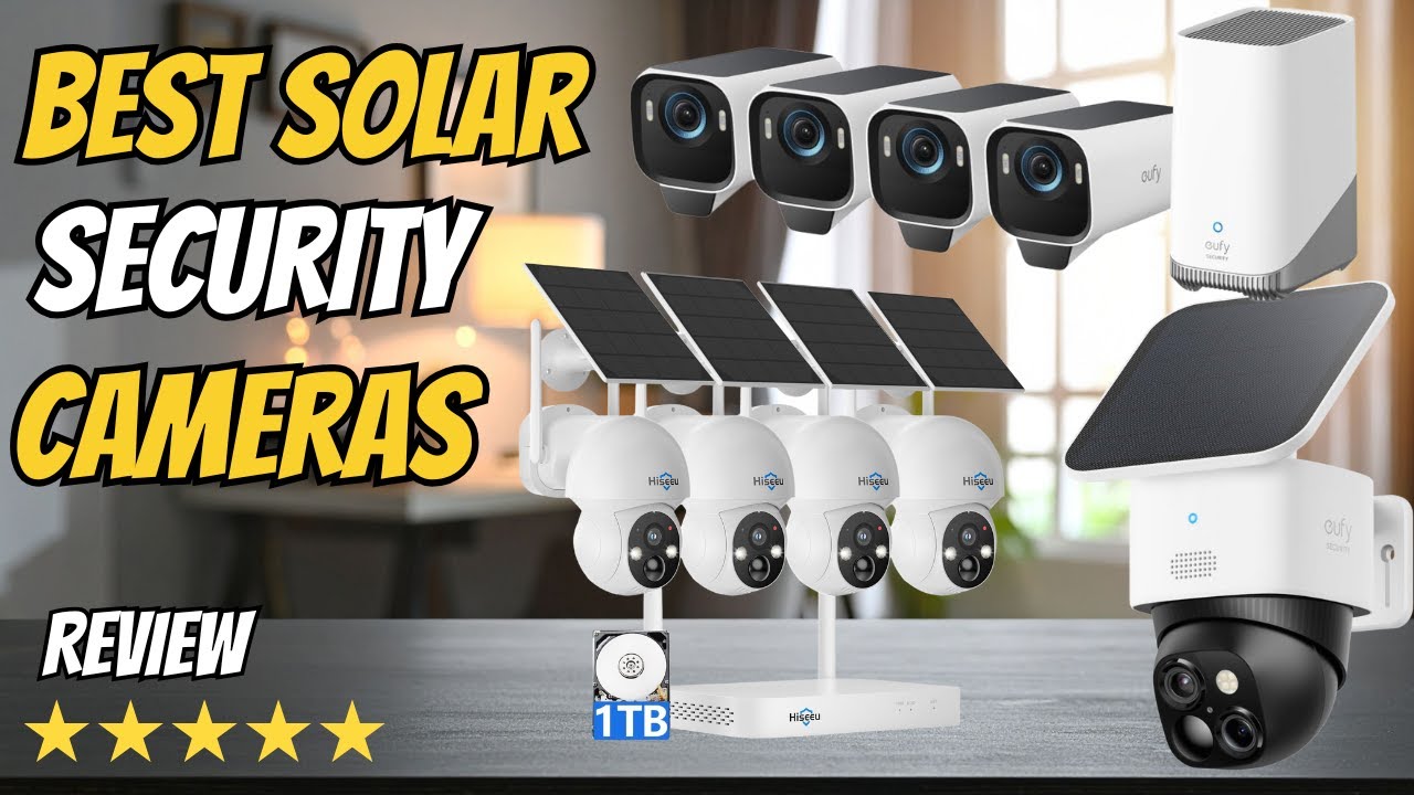 Top 5 Best Solar Security Cameras 2026 | Outdoor Wireless Security ...