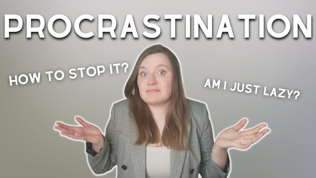 How to stop doing everything last minute