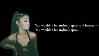 Ariana Grande - the light is coming (live) [lyrics]