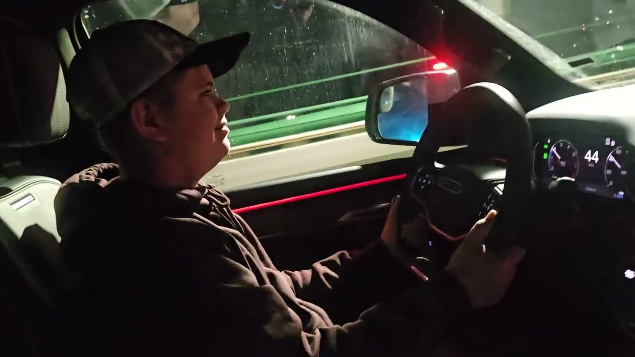 Ol Monk  first drive across the Mighty Mac