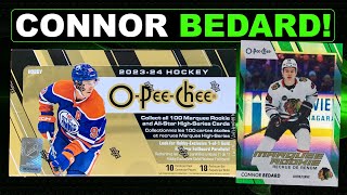 CONNOR BEDARD LIVE IN PRODUCT! - 2023-24 O-Pee-Chee Hockey Hobby Box Break