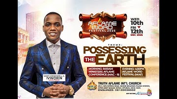 Aflame Word Festival 2025