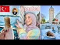 جولة في أشهر أماكن في اسطنبول جربت اشهر الاكلات 