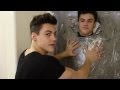 TAPED TO THE WALL PRANK! // Dolan Twins