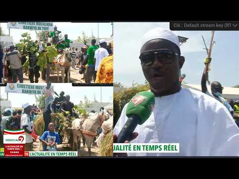 Forte mobilsation désherbage Cimetiére Yoff : Imam Khalifa Li Wané Nané Jeunes Yi Ame Naye Kilifeu