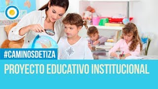 Proyecto Educativo Institucional  Caminos de tiza (1 de 4)