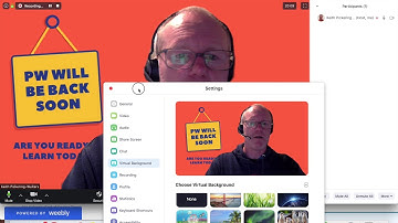Zoom Virtual Backgrounds Demo