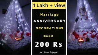 Anniversary Decoration | By Komal Prajapati | My Choice Decor