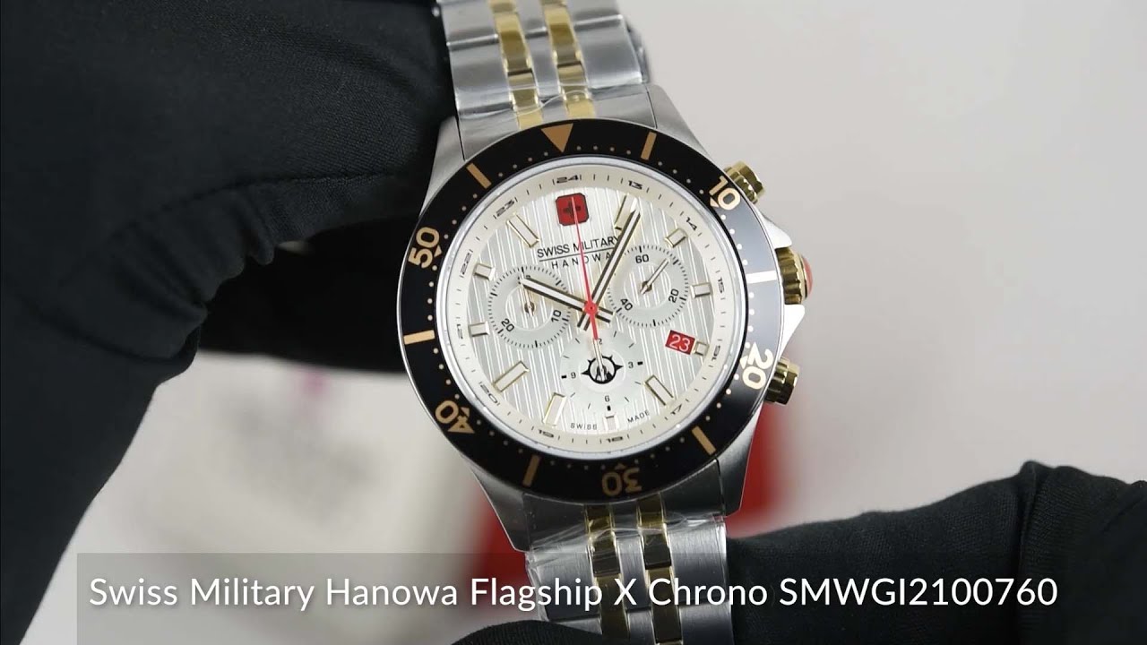Swiss Military Hanowa Flagship X Chrono SMWGI2100760 - YouTube