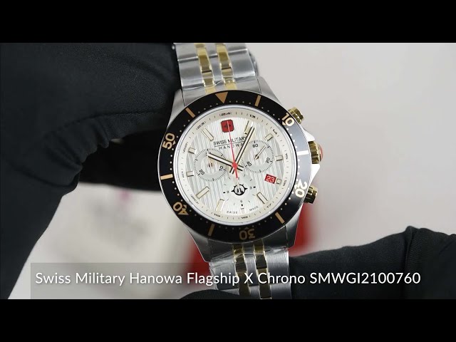Swiss Military Hanowa Flagship X Chrono SMWGI2100760 - YouTube