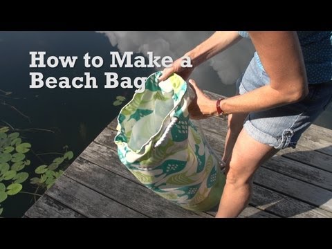 How to Make a Beach Bag