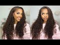 PERFECT FALL BROWN CURLY WIG INSTALL 🍂🤎 ft. Arabella Hair