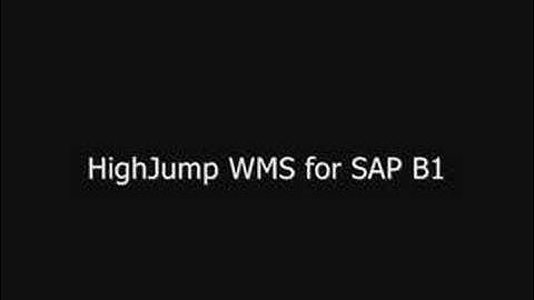 Finally, a Real WMS for SAP Business One