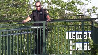 Drunk July 4 Revelers Boarding LIRR Train at Hampton Bays