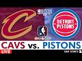 Cavaliers vs. Pistons Live Streaming Scoreboard, Play-By-Play, Highlights, Stats | NBA Playoffs