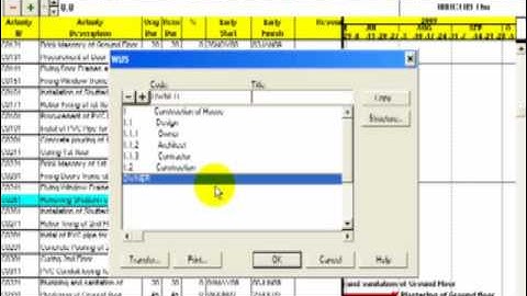 Primavera Project Planning  4th Tutorial part 1 of 2