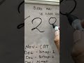 CAT 2024 COUNT DOWN - 28 DAYS TO GO #cat2024 #catexam2024 #cataspirant