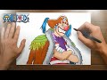 Como Desenhar Buggy o Palhaço Estrela de One Piece | Tutorial Passo a Passo