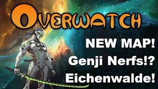 Eichenwalde!  Genji Nerfs! New Map! | Overwatch Map Review!