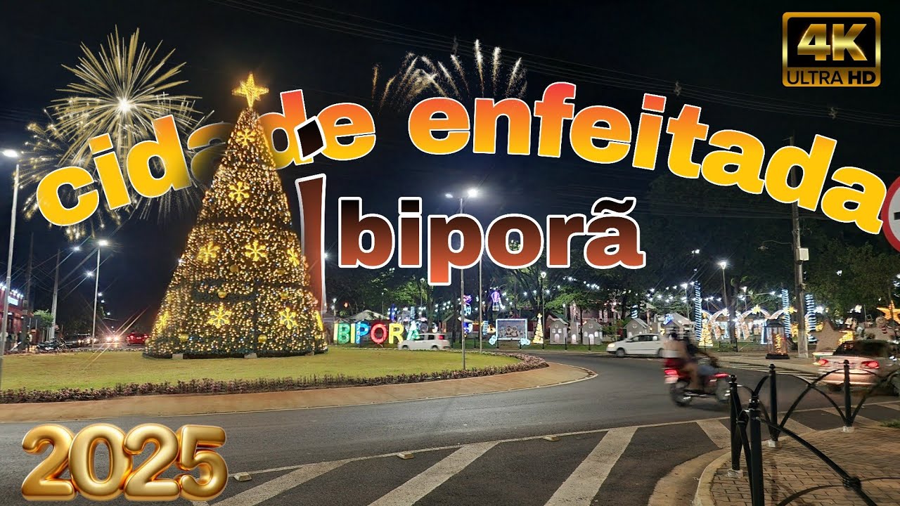 IBIPORÃ ENFEITADA  2025 🎄🎅