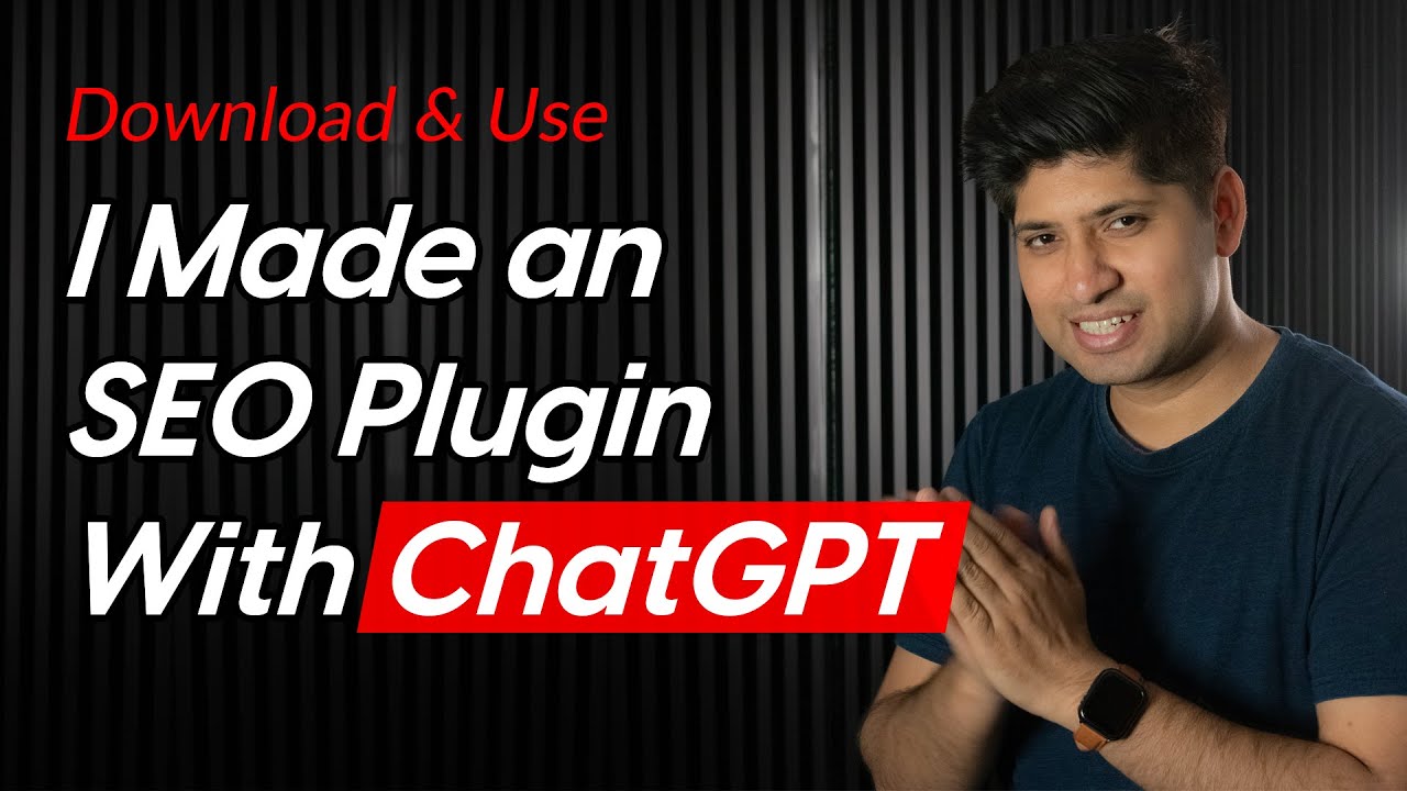 I made a WordPress SEO Plugin With ChatGPT | Live Steps & Demo | Free WordPress SEO Plugin