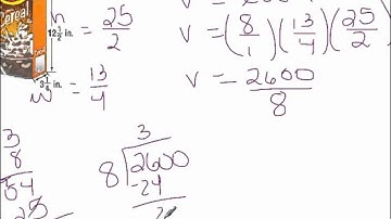 6th Grade 10-1: Volume of Rectangular Prisms