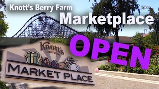 Beuna park, ca - on monday, june 8, additional locations of knott's
berry farm's california marketplace was re-open to the public.
following a...