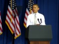 Obama at University of Vermont