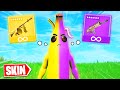 Fortnite Except my SKIN decides my weapons