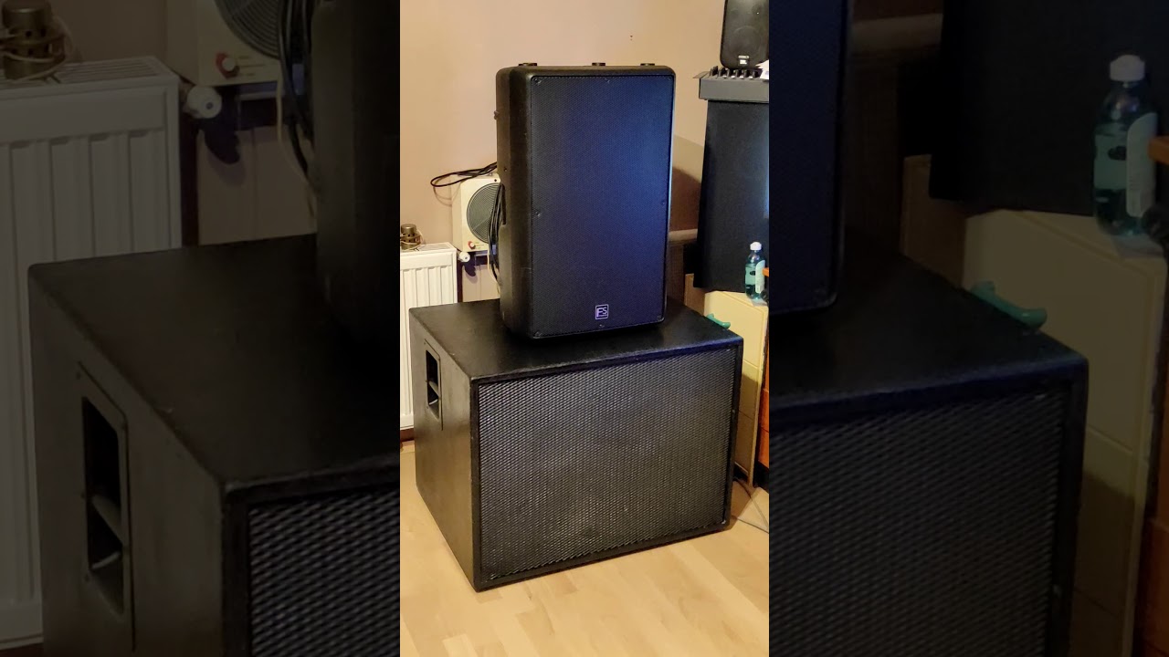 Hangfal teszt - Az utolsó járatás // RCF esw 1018