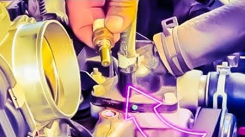 2014+ Chevy GMC 4.3 5.3 Coolant Temperature Sensor Replace