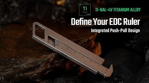 Is the MecArmy RU01 Titanium EDC Caliper Worth $75? Honest Review