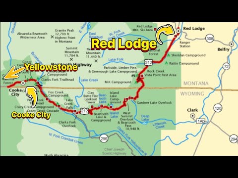 Traveling Red Lodge To Yellowstone Nat’l Park