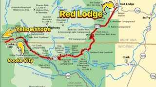 Red Lodge To Yellowstone Nat’l Park “THE MOST BEAUTIFUL DRIVE IN AMERICA”